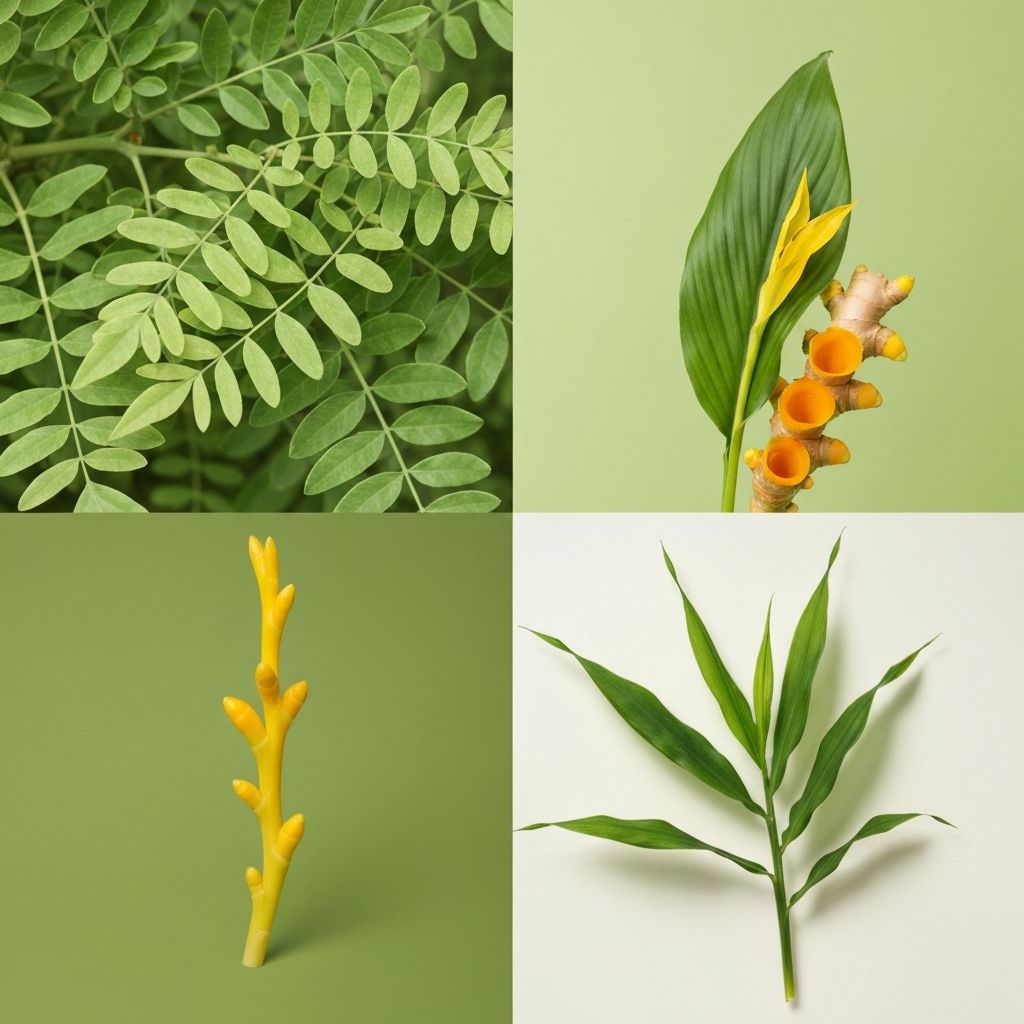 Botanical plants and herbs